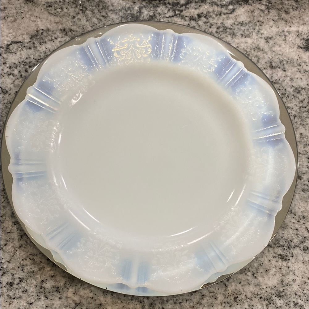 Rare Depression Glass MacBeth-Evans “American Sweetheart” Plate!